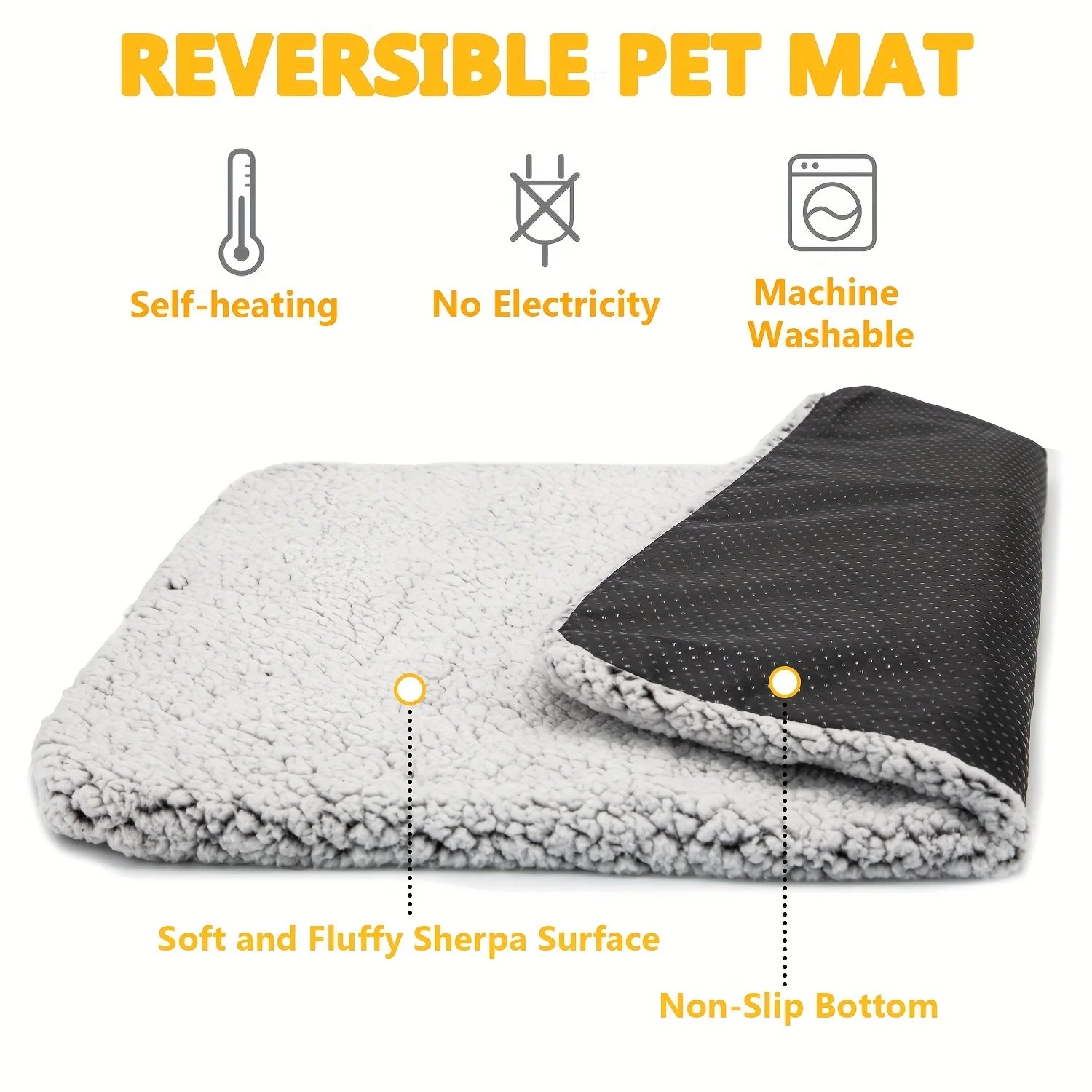 Self-Heating Pet Pad – Warmth Without Wires 🔥🐾