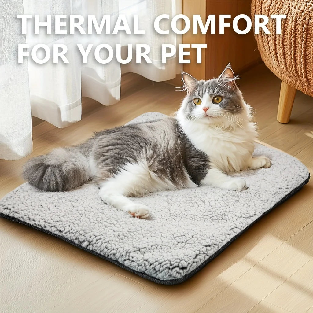 Self-Heating Pet Pad – Warmth Without Wires 🔥🐾