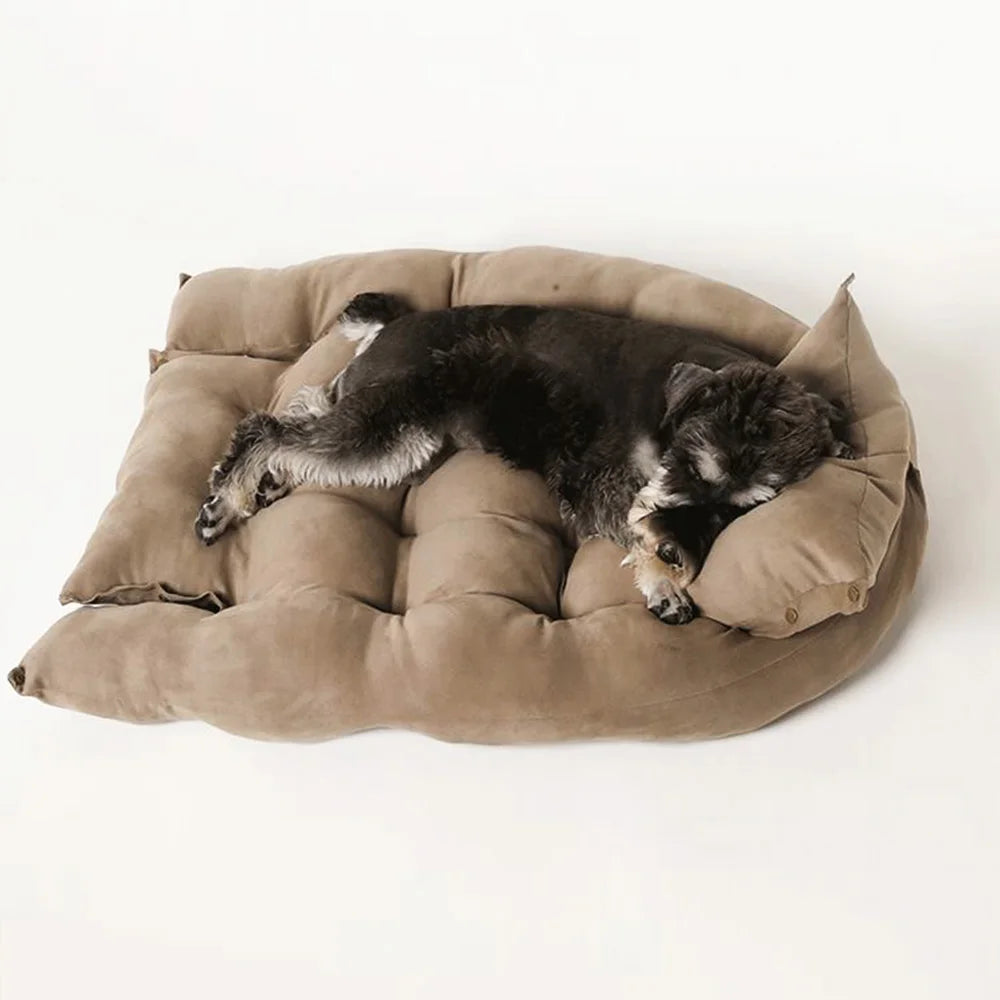 Warm Dog Sofa Bed Winter Pet Dog Cat Bed Sleeping House