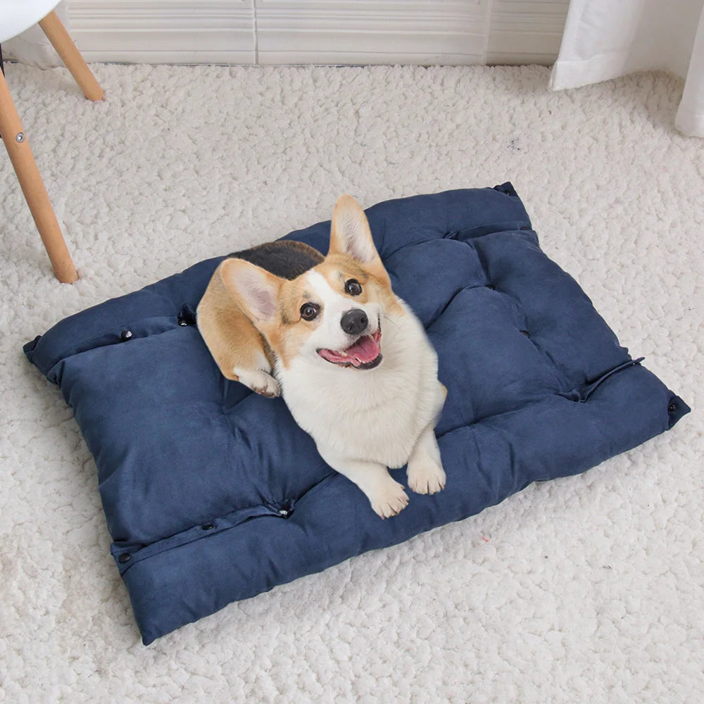Warm Dog Sofa Bed Winter Pet Dog Cat Bed Sleeping House