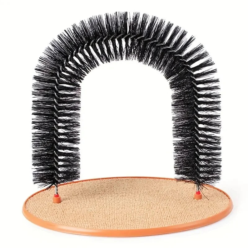 Cat Self-Grooming Arch – Massage, Scratch & Play 🐾