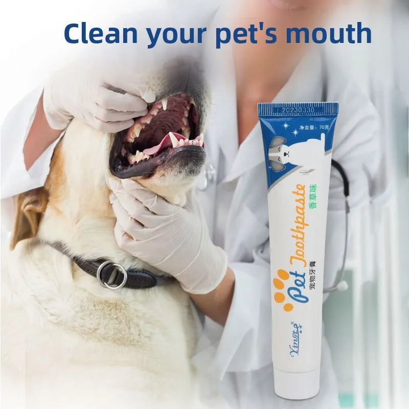 Pet Toothpaste Set – Fresh Breath & Healthy Teeth 🦷✨ (2pcs / 70g)