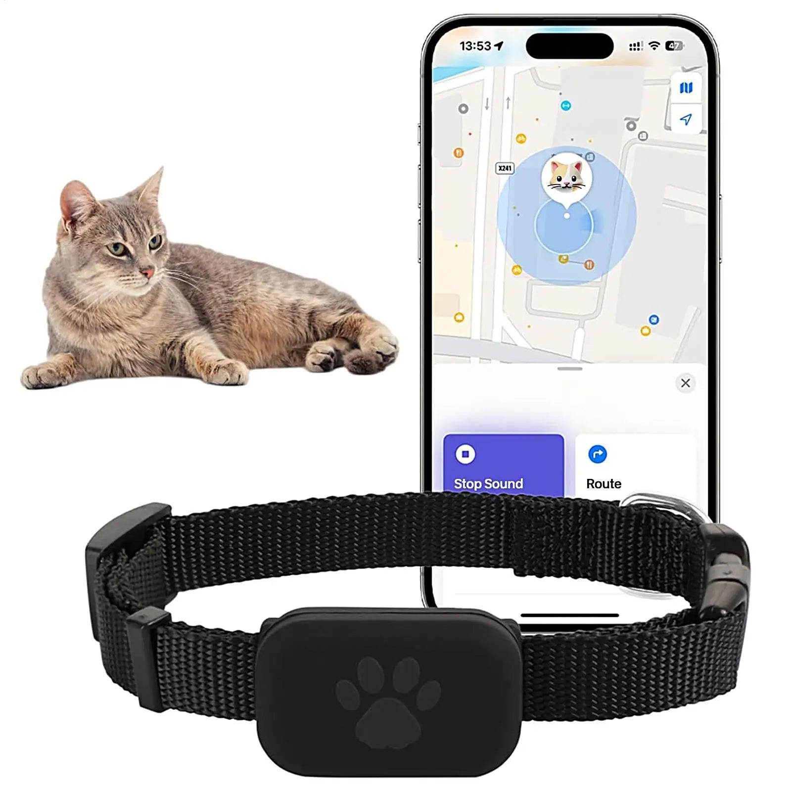 GPS Cat Collar – Safety, Freedom & Peace of Mind 🐾📍