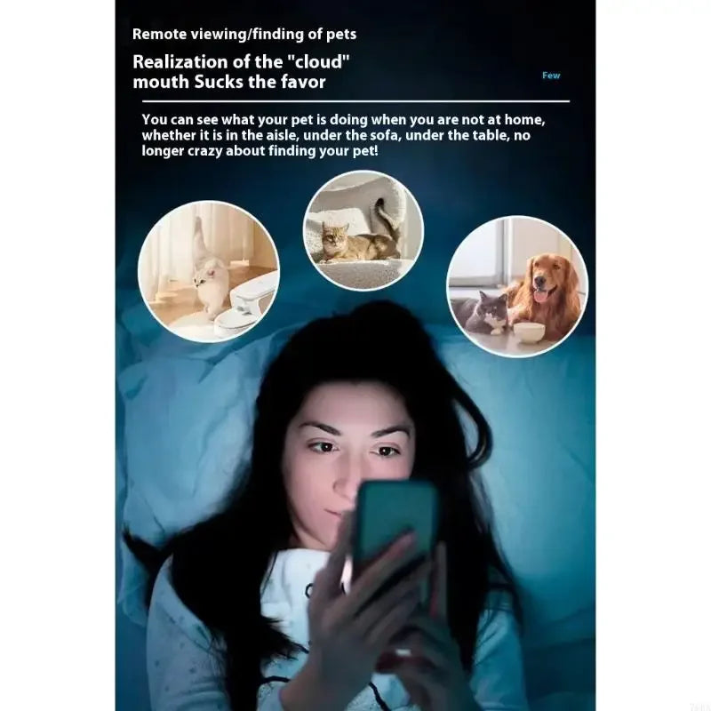 360° Smart Pet Camera Robot – Watch, Play & Protect 🐾📱
