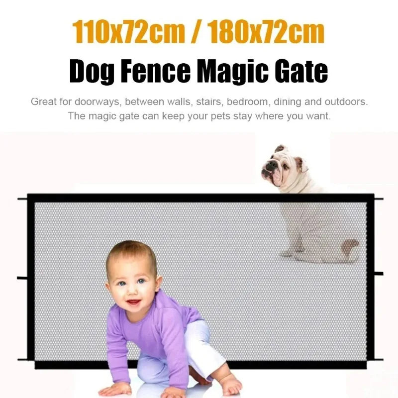 Magic Mesh Dog Safety Gate – Simple & Effective