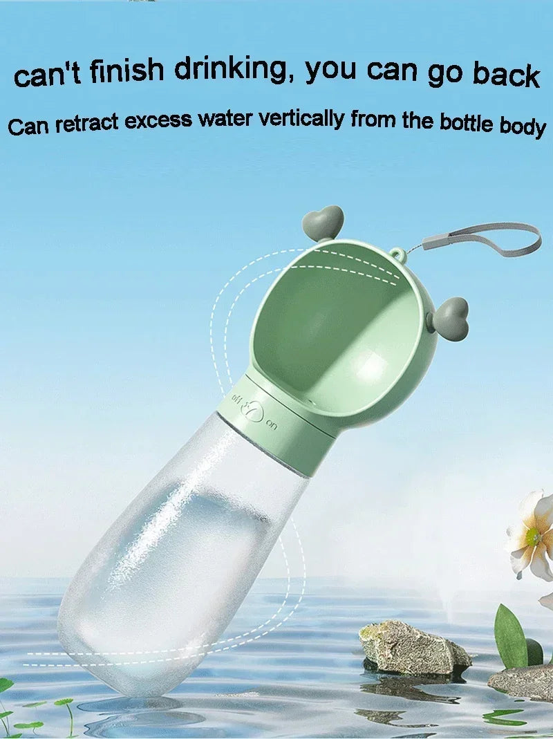 Portable Pet Food & Water Bottle