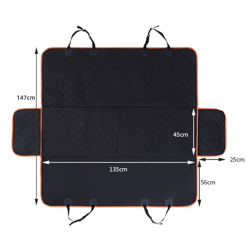 Waterproof Dog Car Seat Cover Pet Travel Carrier Hammock