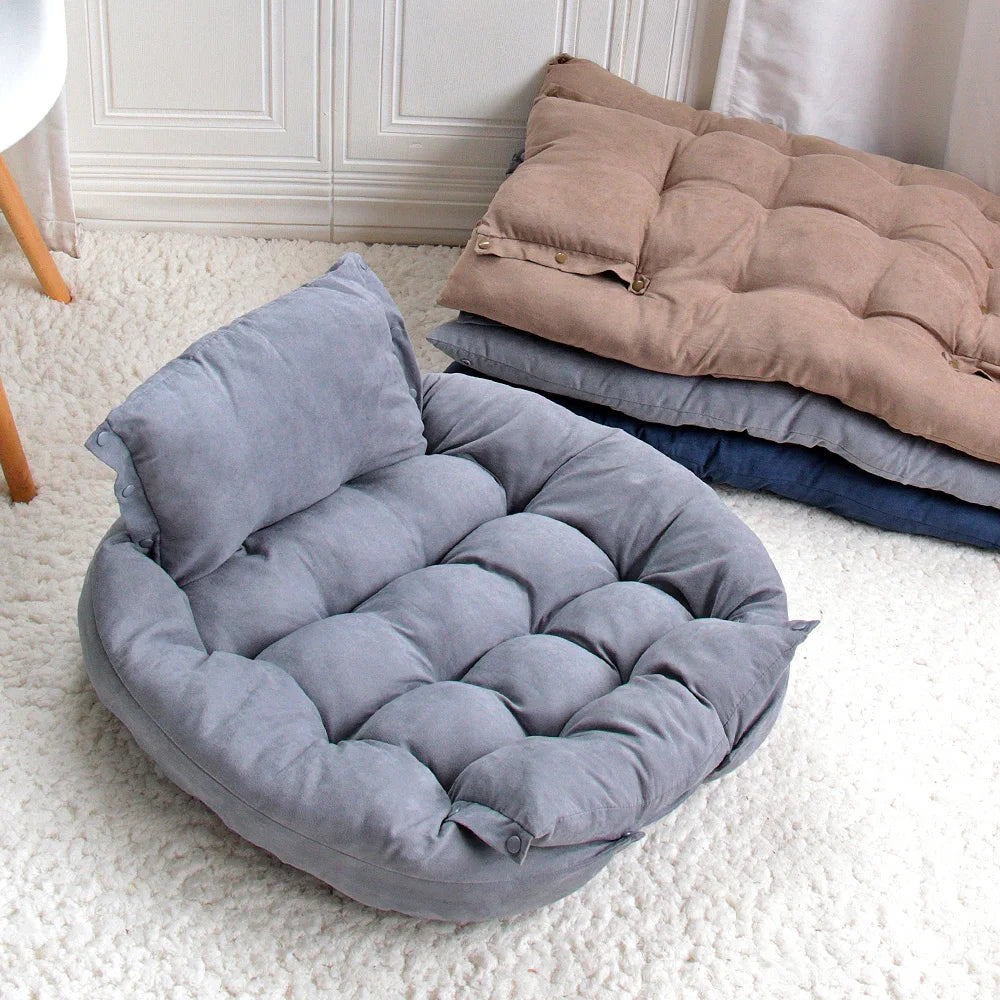 Warm Dog Sofa Bed Winter Pet Dog Cat Bed Sleeping House