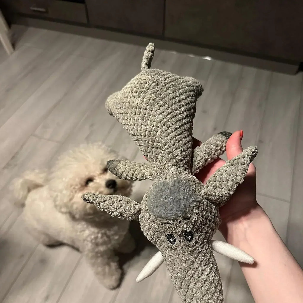 Plush Squeaky Buddy – Soft Fun for Happy Dogs