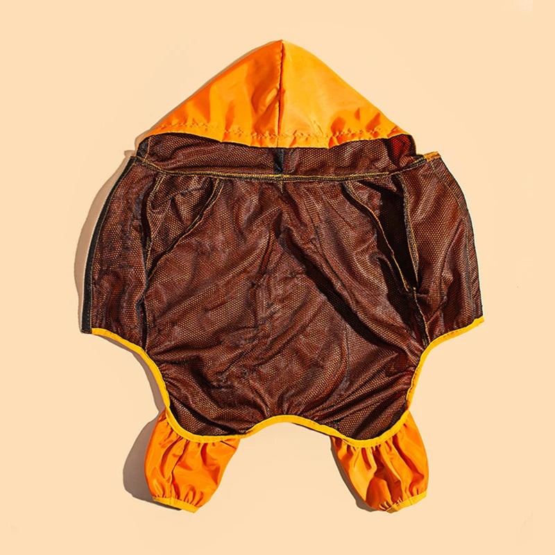 Dog Raincoat "Don't Touch Me" – Waterproof & Stylish Protection