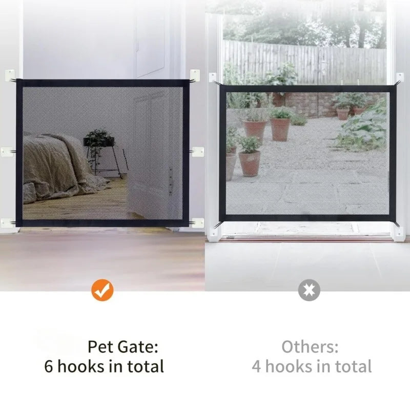 Magic Mesh Dog Safety Gate – Simple & Effective