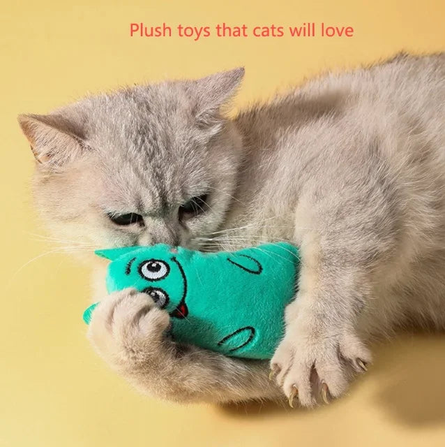 Cartoon Animal Plush Toy – Endless Fun for Playful Cats
