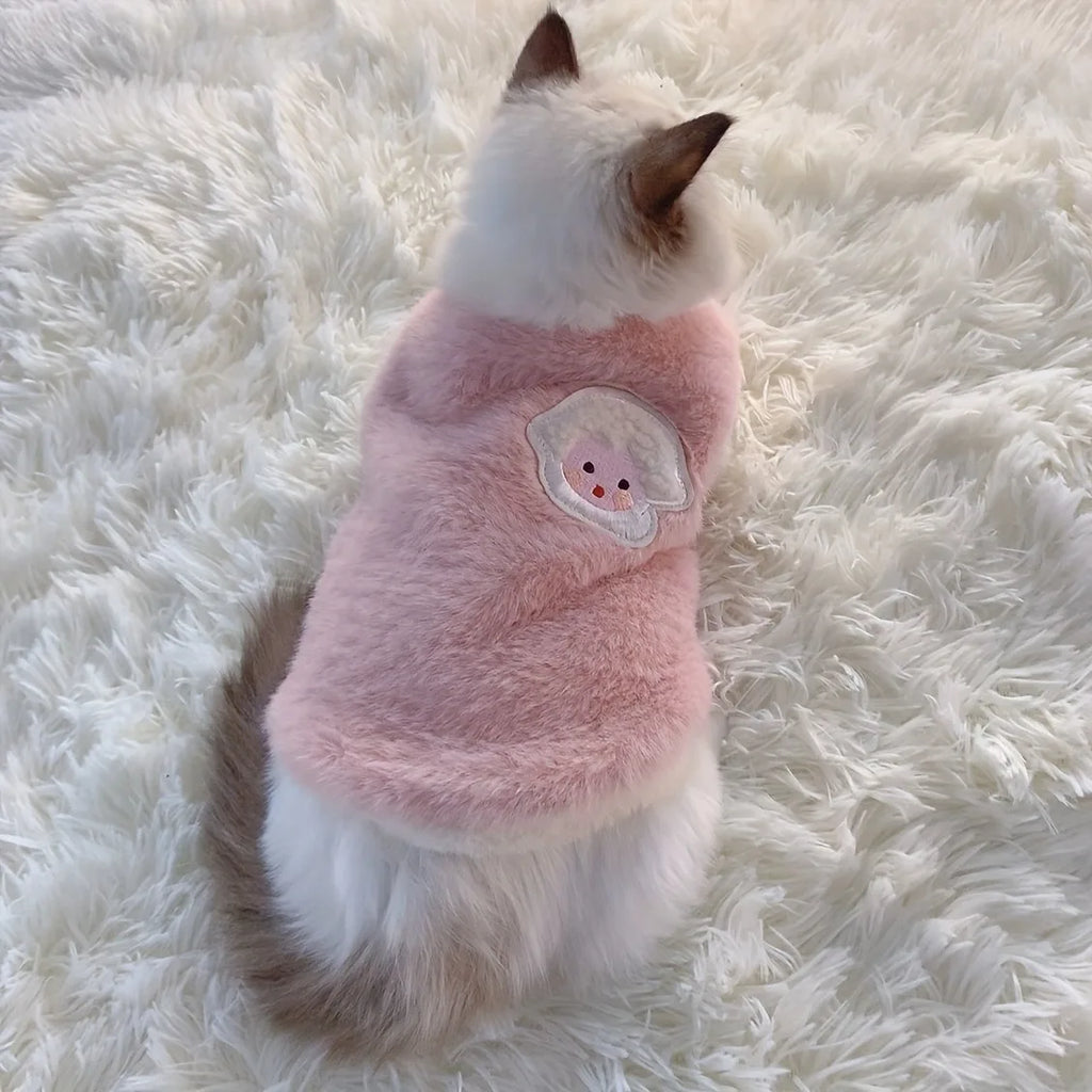 Plush Winter Sweater for Cats – Cozy, Cute & Comfy