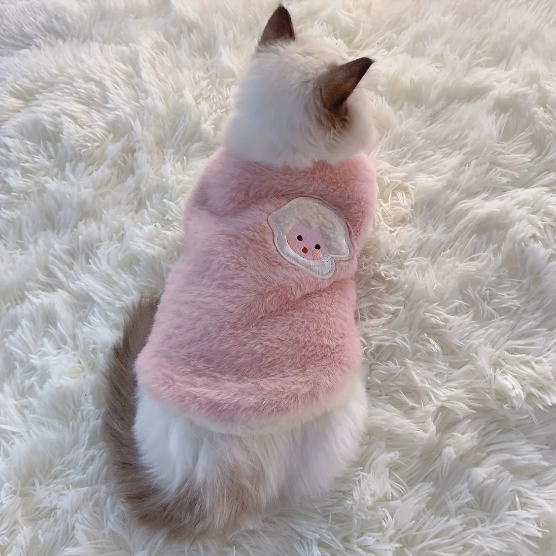 Plush Winter Sweater for Cats – Cozy, Cute & Comfy