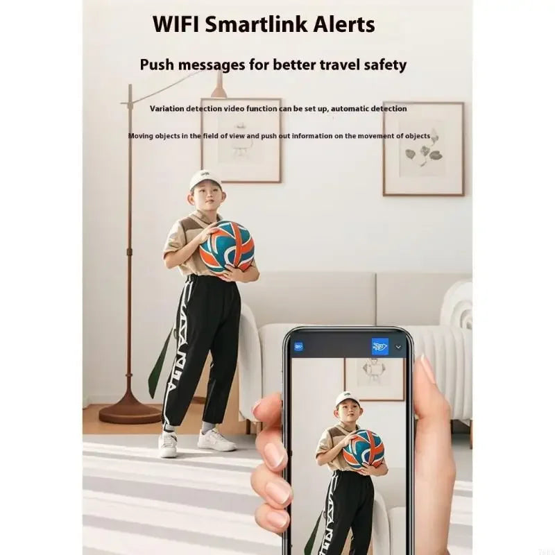 360° Smart Pet Camera Robot – Watch, Play & Protect 🐾📱