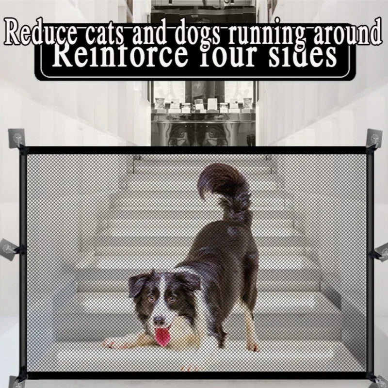 Magic Mesh Dog Safety Gate – Simple & Effective