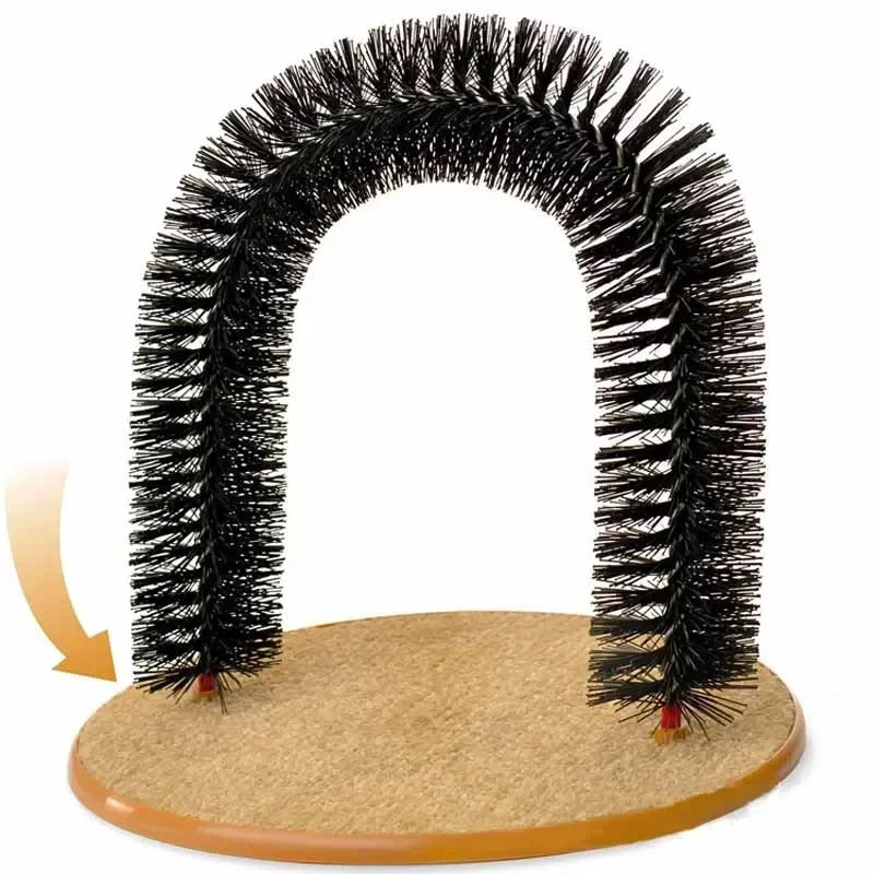 Cat Self-Grooming Arch – Massage, Scratch & Play 🐾
