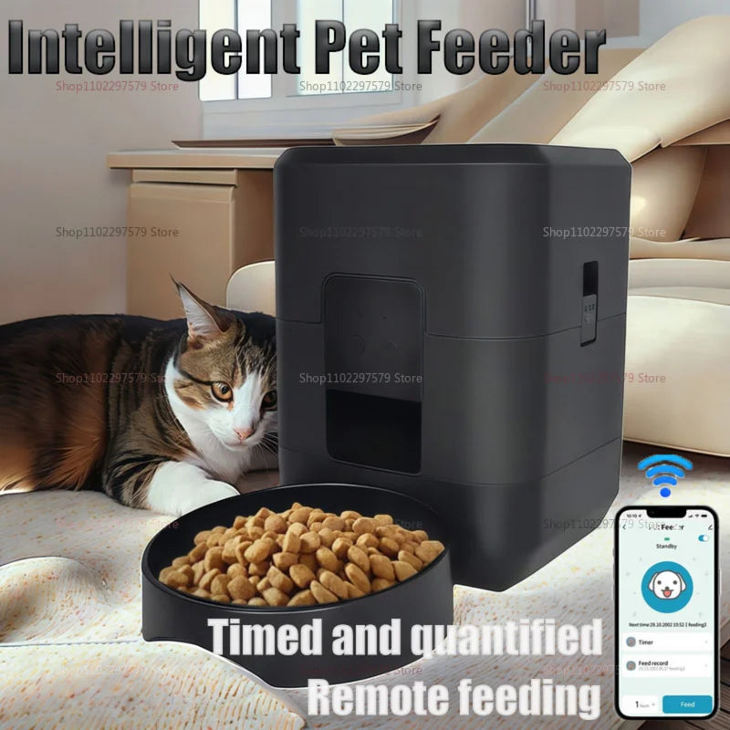 Smart Pet Feeder – 2L Automatic WiFi Food Dispenser 🍖📱