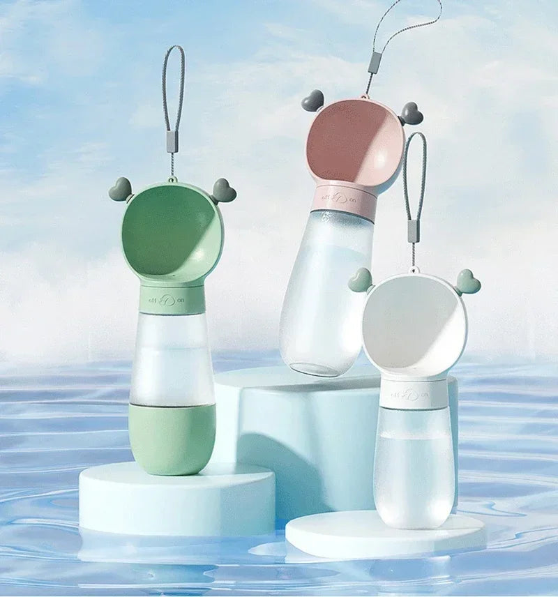 Portable Pet Food & Water Bottle