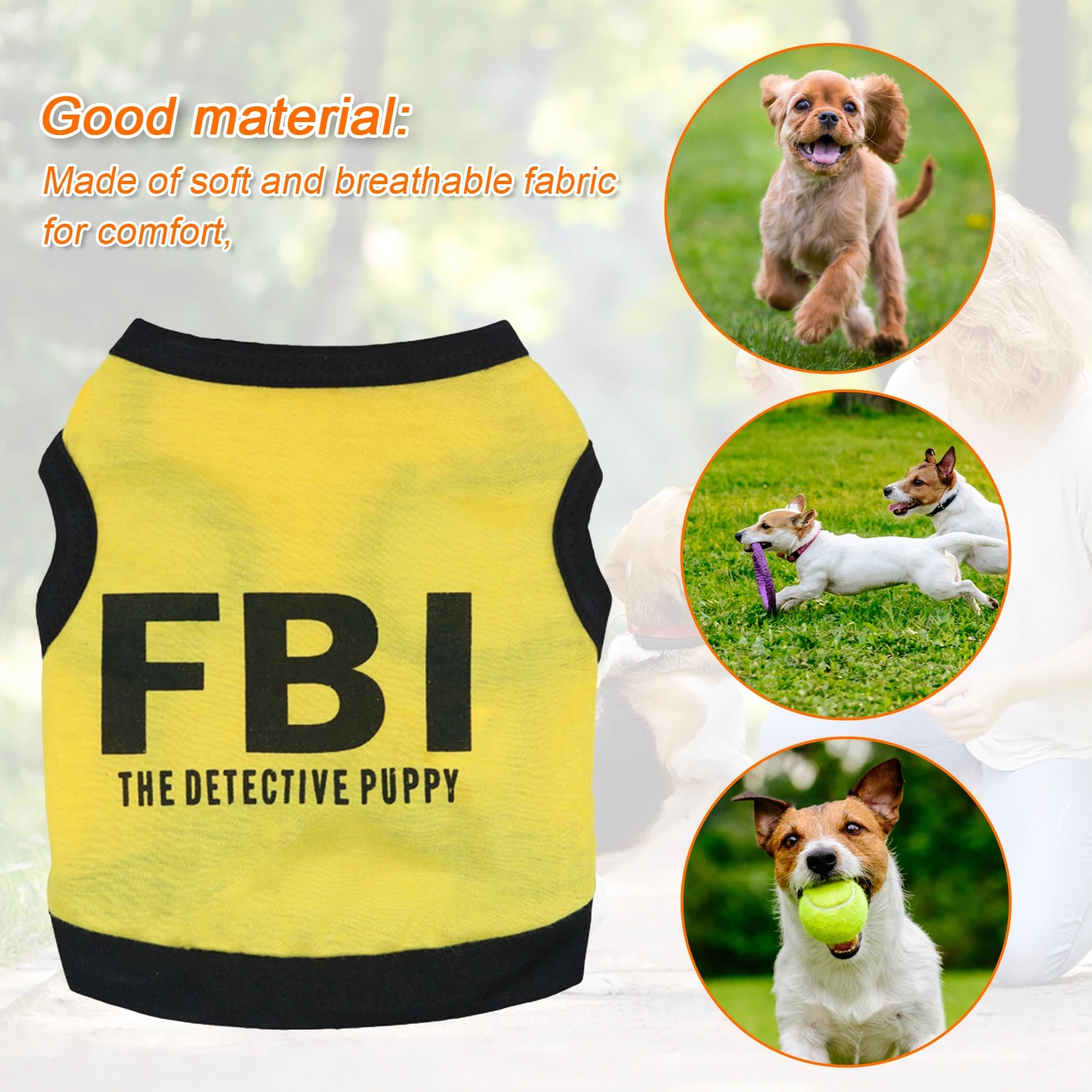 Police Dog Cosplay Vest – For the Pup Who’s Always on Duty