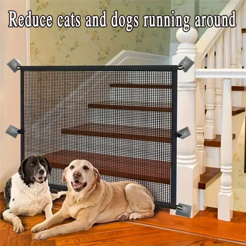Magic Mesh Dog Safety Gate – Simple & Effective