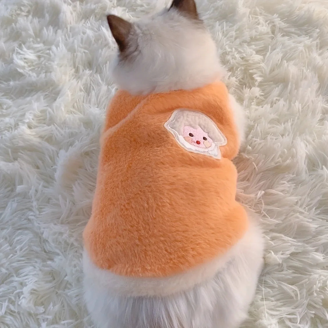 Plush Winter Sweater for Cats – Cozy, Cute & Comfy