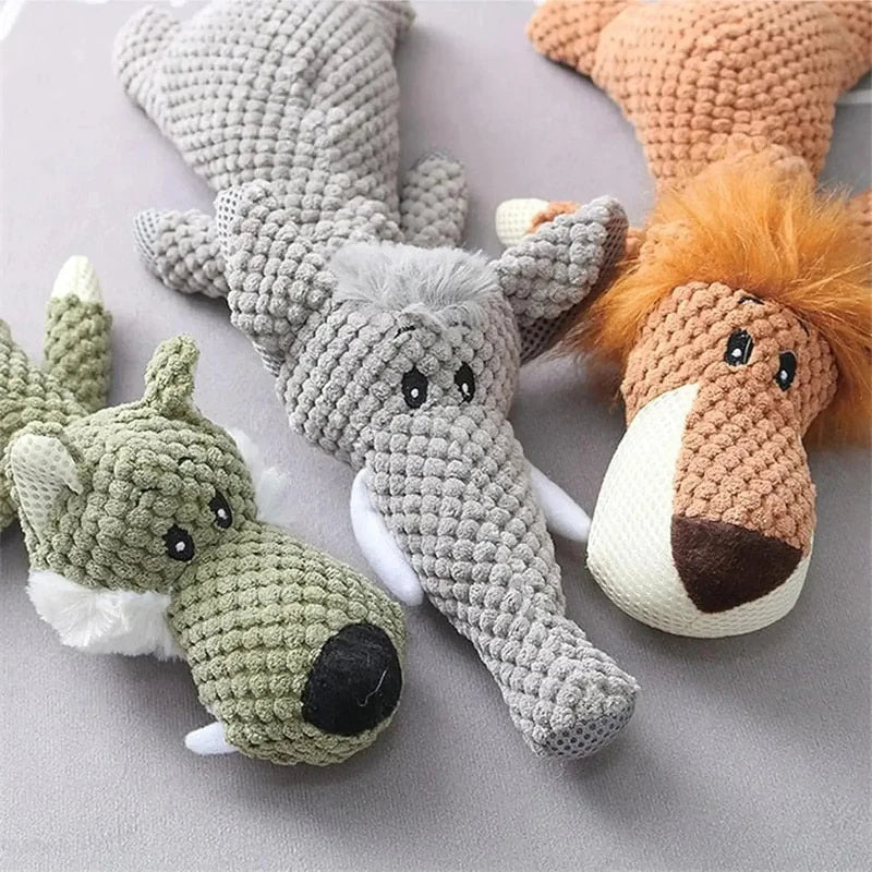 Plush Squeaky Buddy – Soft Fun for Happy Dogs