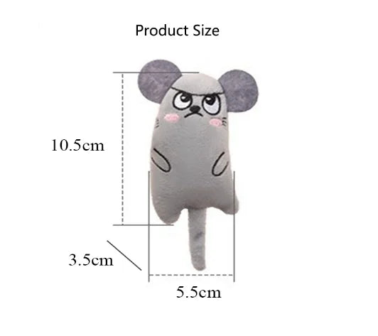 Cartoon Animal Plush Toy – Endless Fun for Playful Cats