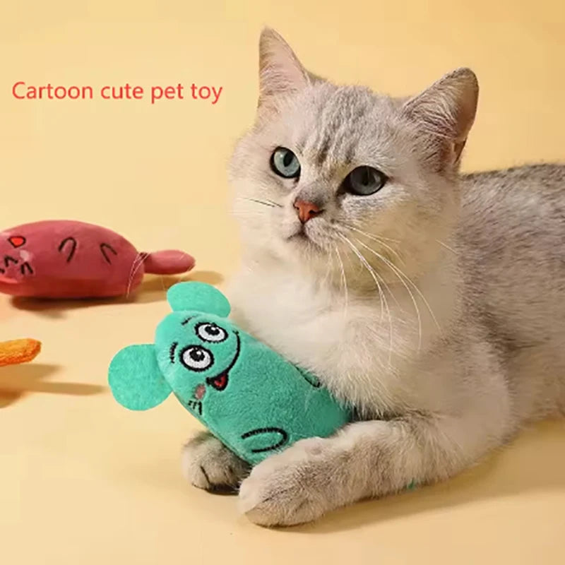 Cartoon Animal Plush Toy – Endless Fun for Playful Cats