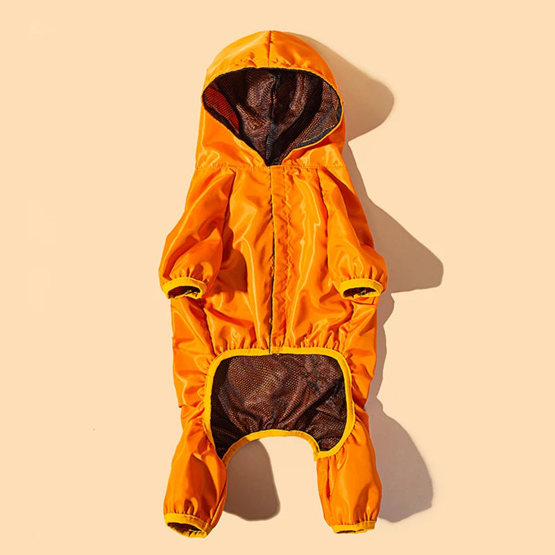 Dog Raincoat "Don't Touch Me" – Waterproof & Stylish Protection