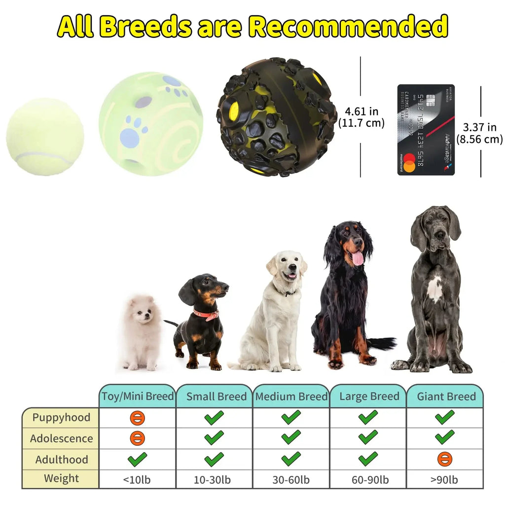 Durable Dog Ball – Fun for Tough Chewers