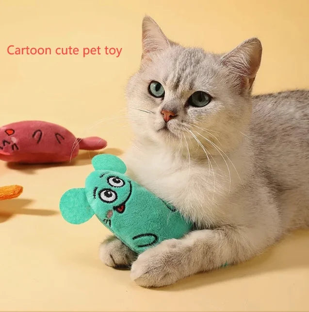 Cartoon Animal Plush Toy – Endless Fun for Playful Cats