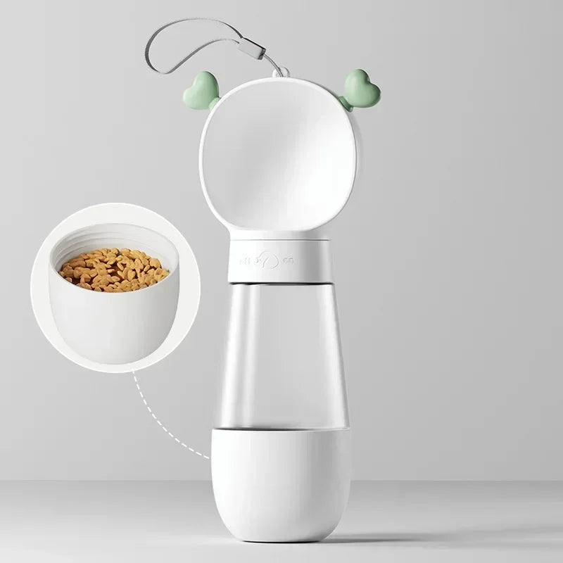 Portable Pet Food & Water Bottle
