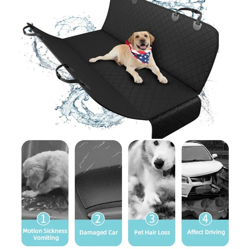 Waterproof Dog Car Seat Cover Pet Travel Carrier Hammock