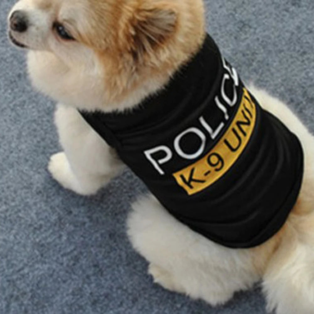Police Dog Cosplay Vest – For the Pup Who’s Always on Duty
