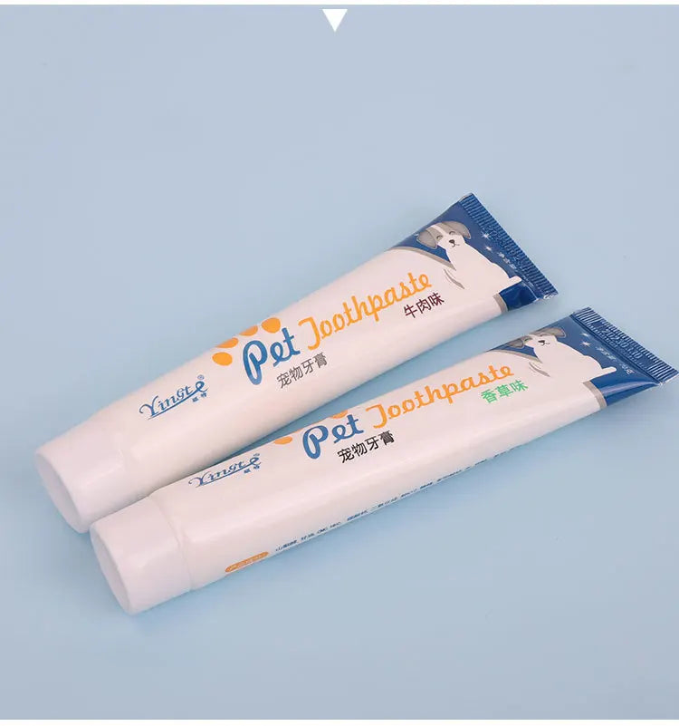 Pet Toothpaste Set – Fresh Breath & Healthy Teeth 🦷✨ (2pcs / 70g)
