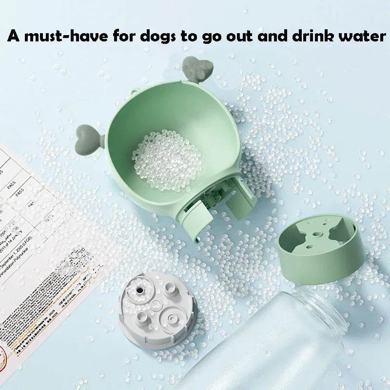 Portable Pet Food & Water Bottle