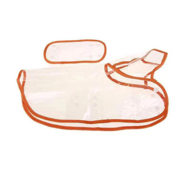 Transparent Pet Raincoat – Stay Dry in Style ☔🐾
